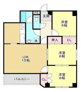 メゾン大谷 0棟【1階】の間取り