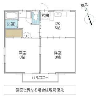 イーストコーポ A【1階】の間取り