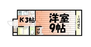 ウインズ浅香II【2階】の間取り