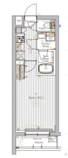 ミライズ東京墨田レジデンス【2階】の間取り