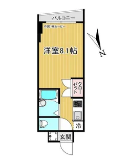 アムールアドニス【4階】の間取り