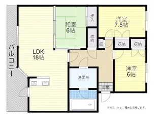 WINDOMリゾートプレサージュ【1階】の間取り