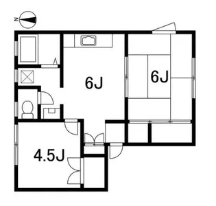 メンバーズタウン聖蹟桜ヶ丘B【1階】の間取り