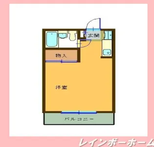 パールハイツ【2階】の間取り