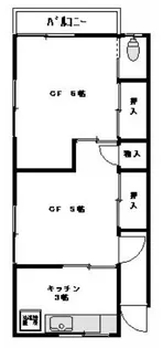 寿荘【2階】の間取り