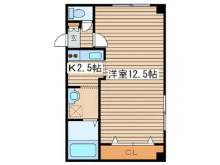 ノ-スアリ-ズ【3階】の間取り