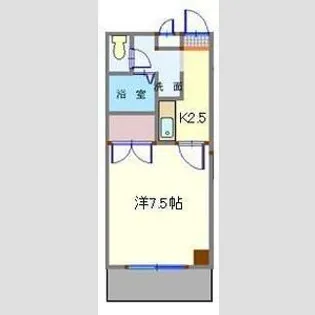 アトリエ【3階】の間取り