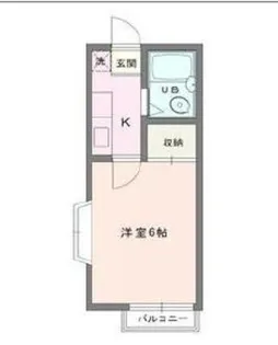 ヒルポート【1階】の間取り