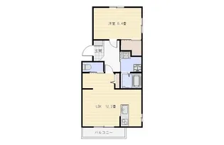 ル・リオン泉【2階】の間取り