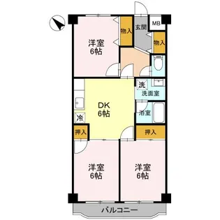 パークシティ【4階】の間取り