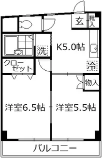 サンハイツ成増【3階】の間取り
