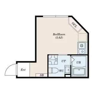 THE TERRACE 清澄?河(ザ テラス清澄白河)【4階】の間取り