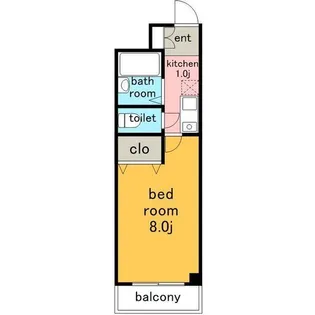 サンヒルズキフネ【2階】の間取り