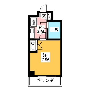 ウラヤスプラザ【3階】の間取り