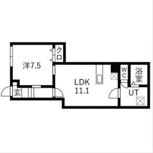 アイリス渋谷の間取り