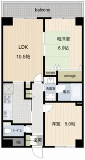 クリオ海老名弐番館【7階】の間取り