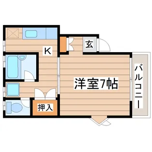 SKコート【1階】の間取り