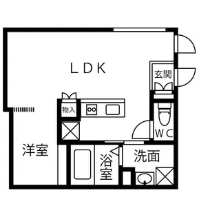 Elysion門前仲町【3階】の間取り