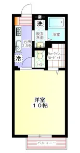 バリーヒルズ高井【2階】の間取り
