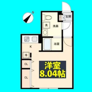 Branche覚王山【2階】の間取り