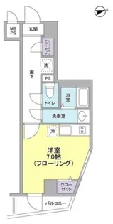ADレジデンス久我山【4階】の間取り