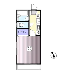 グリーングラス【2階】の間取り