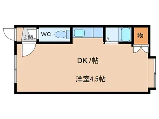 レオナ豊岡5・6【2階】の間取り
