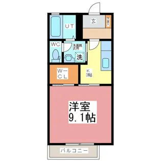 エスポワールS【2階】の間取り