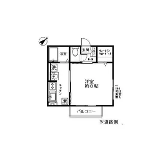 メル・ローズ【1階】の間取り