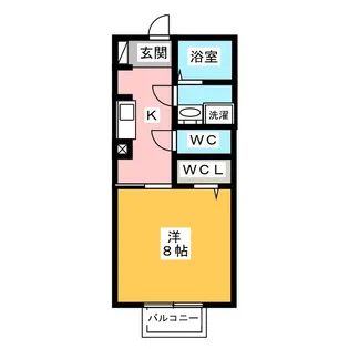ミーテ【2階】の間取り