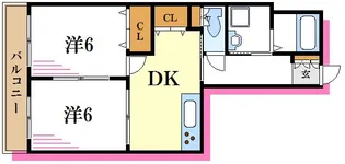 マルツハイツ【3階】の間取り