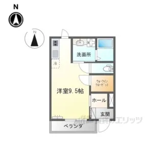 グランディールエタニティ【1階】の間取り