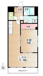 プランドールヨコタ【2階】の間取り