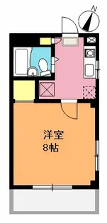 第二ふじみハイツ B棟【2階】の間取り