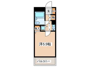 クリオ浅間台弐番館【5階】の間取り
