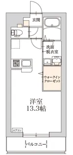 ヘリテージ宮町【3階】の間取り