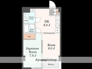 ノアール【2階】の間取り