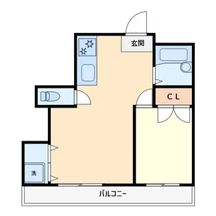 ドエル南浦和【3階】の間取り