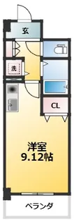 ビスタ江坂南【5階】の間取り