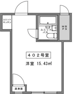 新宿三光町ハイム【4階】の間取り