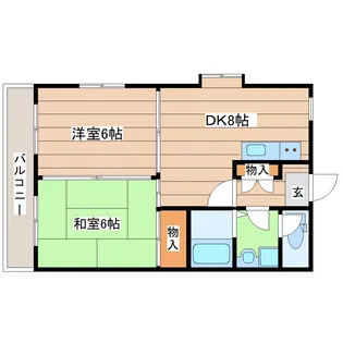 PrierII【2階】の間取り
