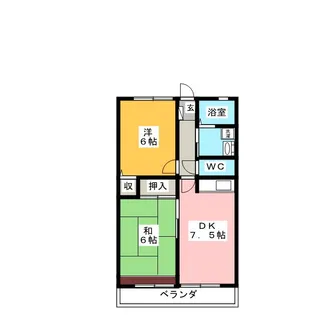 ハーモニー【2階】の間取り