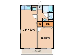 ハイグリーム【2階】の間取り