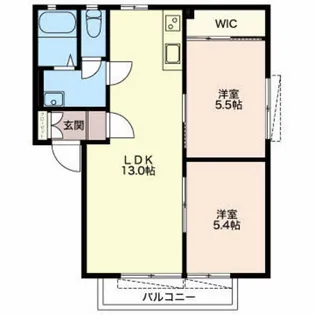 ディアス元町【1階】の間取り