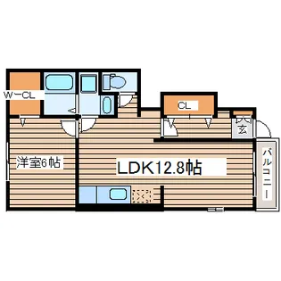 アルカンシエル【2階】の間取り