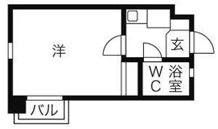 コルパティオ29【3階】の間取り