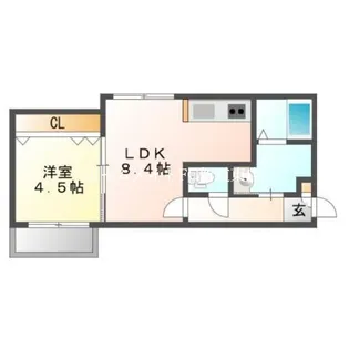 PRIME8・8【2階】の間取り
