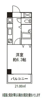 ドミール板橋【4階】の間取り
