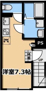 KI-FLAT 山吹町 ケイアイフラット【3階】の間取り