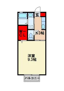 エクシブ【2階】の間取り